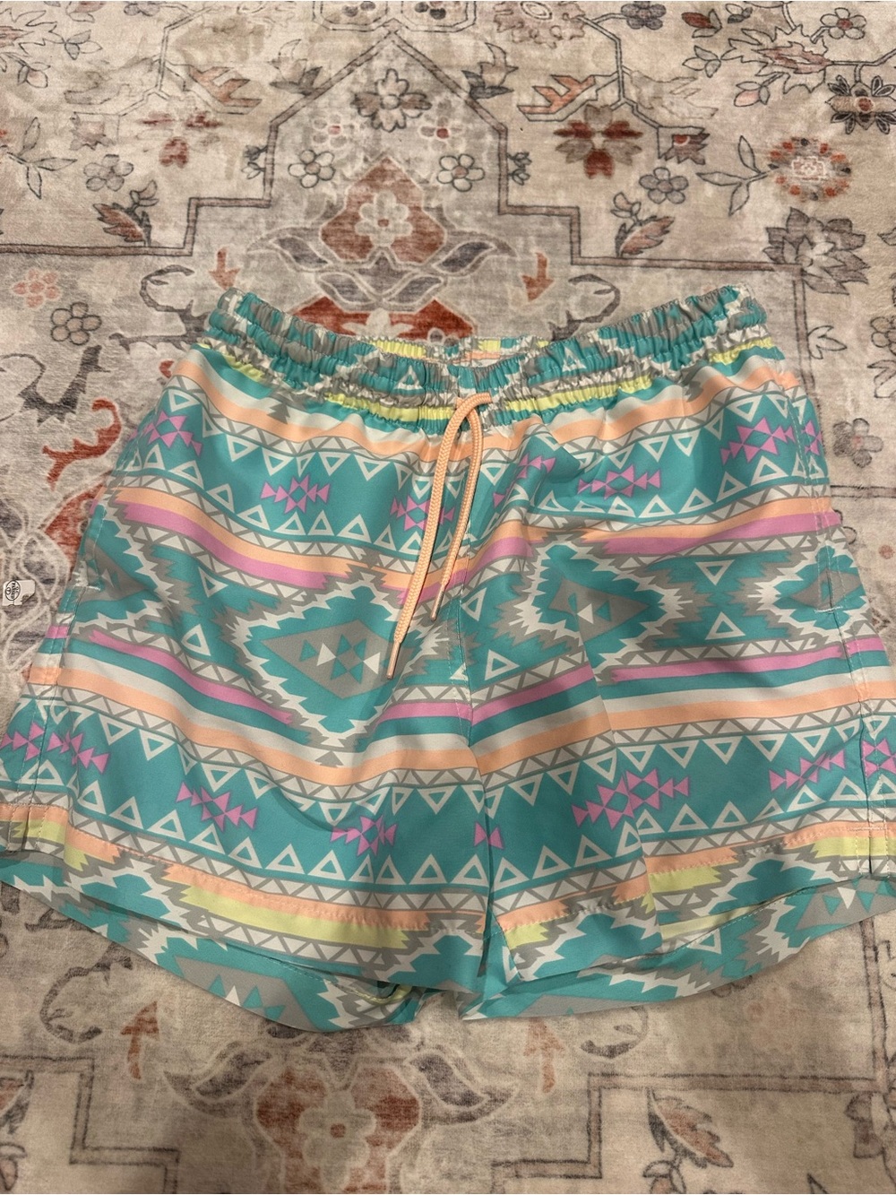 Turquoise Aztec Chubbies - Picture 1 of 3